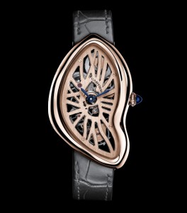 Replica-Cartier-Crash-Skeleton-in-Pink-Gold-3